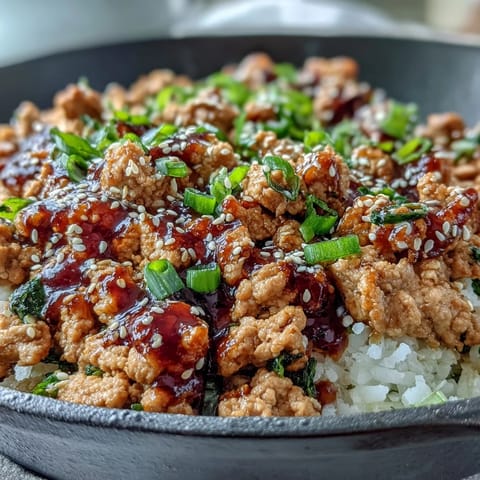 Korean Style Ground Turkey