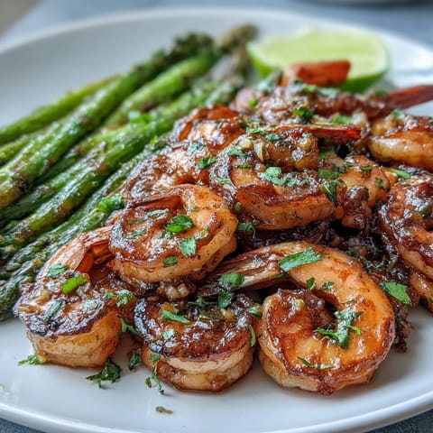 Healthy Lemon Garlic Shrimp