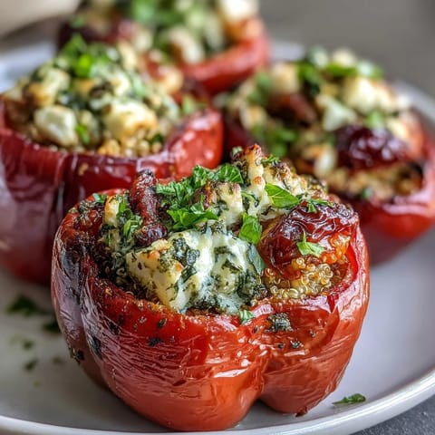 Stuffed Bell Peppers Quinoa