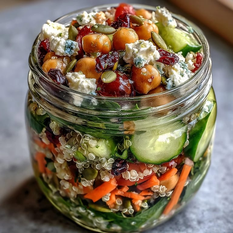 Crisp mason jar salads layered with chicken, avocado, and balsamic dressing—perfect for weekly meal prep.