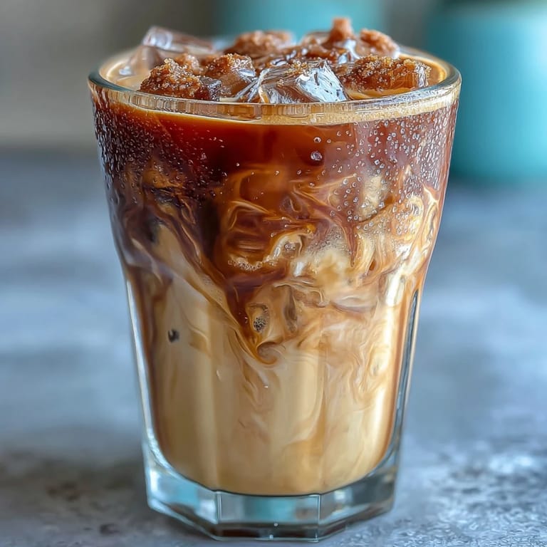 A sweet and spiced oat milk shaken espresso, topped with frothy espresso and cinnamon, perfect for an energizing afternoon pick-me-up.