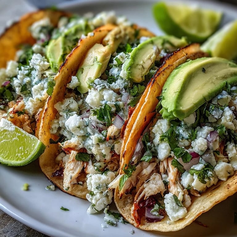 Deliciously easy slow cooker salsa verde chicken tacos, perfect for family dinner loaded.